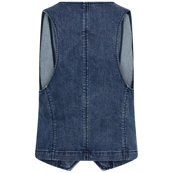 Copenhagen Muse CMJEAN Vest, Denim Blue